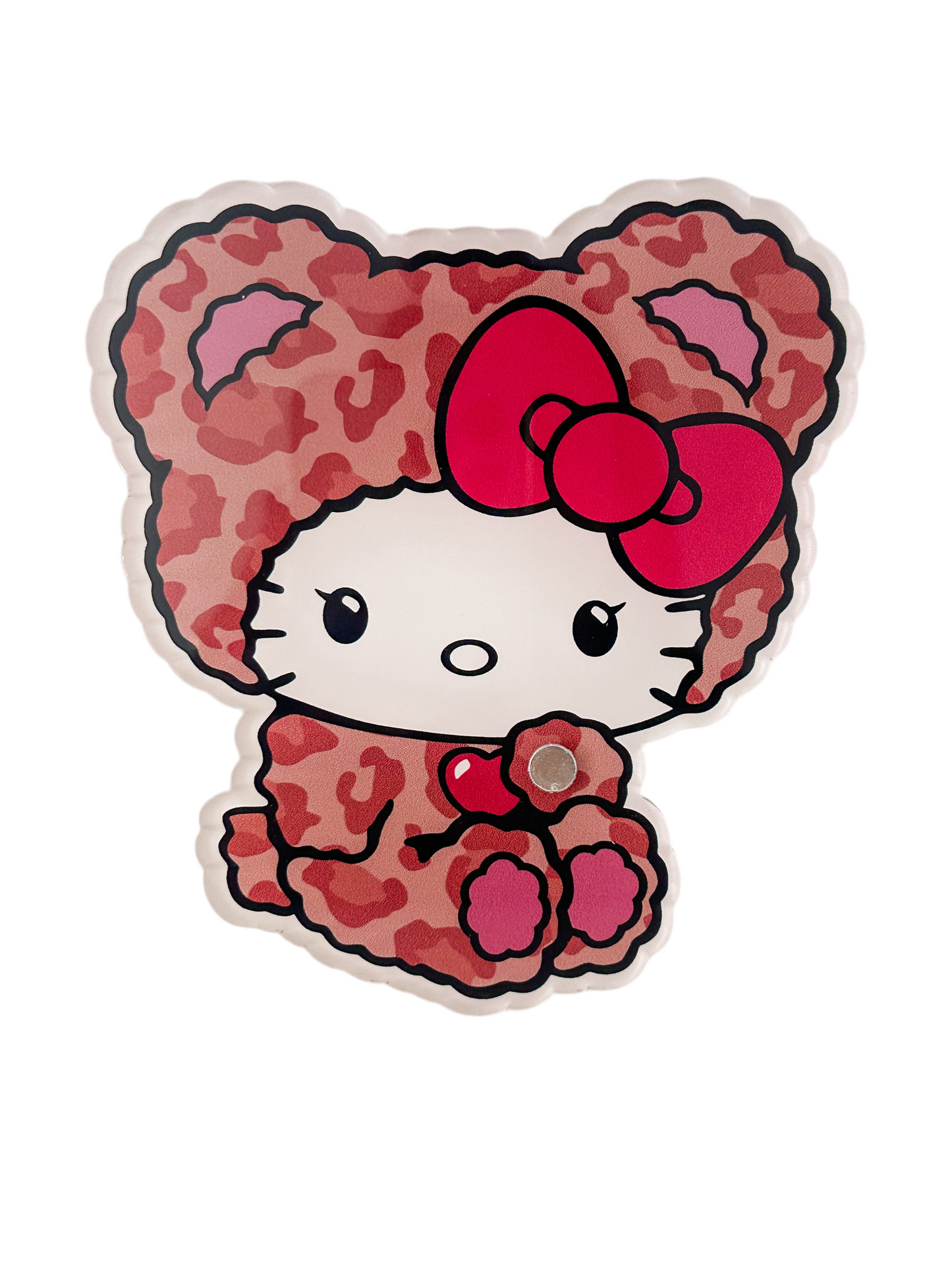 Leopard hello kitty tile