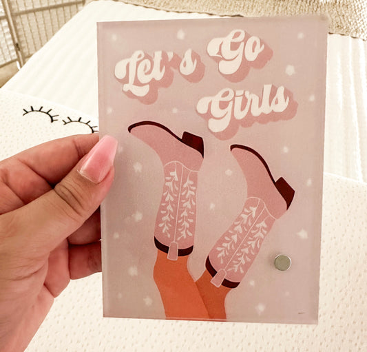 Let’s go girls lash tile