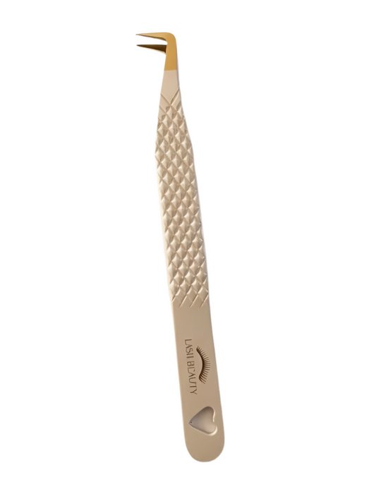 Fiber tip volume tweezer